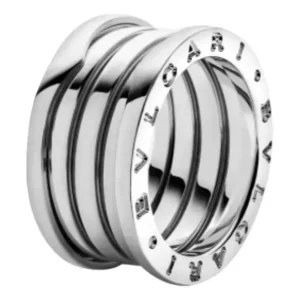 Anello Bulgari b zero 4 fasce oro bianco