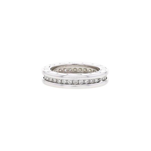 Anello Bulgari Bzero1 con diamanti 1 fascia - immagine 2