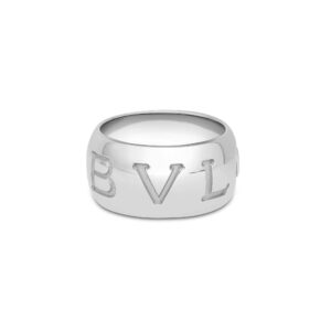 Anello Bulgari Monologo oro bianco