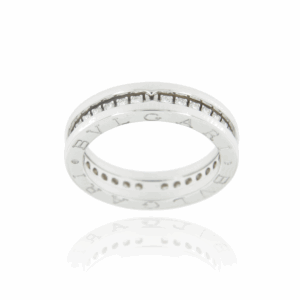 Anello Bulgari Bzero1 con diamanti 1 fascia