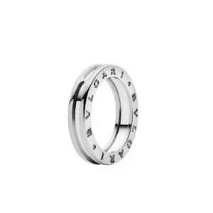 Anello Bulgari b zero 1 fascia oro bianco