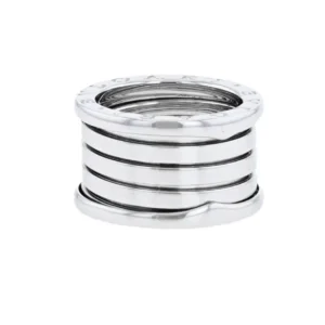 Anello Bvlgari  5 fasce oro bianco