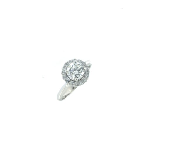 Anello solitario lab grown 1,10 ct - immagine 2