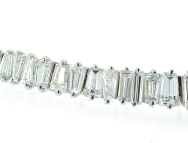 Bracciale diamanti taglio baguette  7,62CT - immagine 2