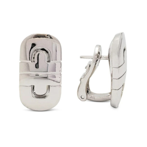 Orecchini BVLGARI modello Parentesi oro bianco - immagine 2