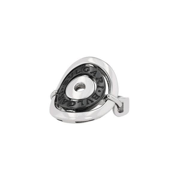 Anello Bulgari Astrale  oro bianco e ceramica nera