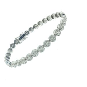 Bracciale con pavè di brillanti