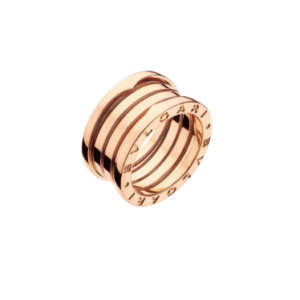 Anello Bulgari B zero 4 fasce oro rosa