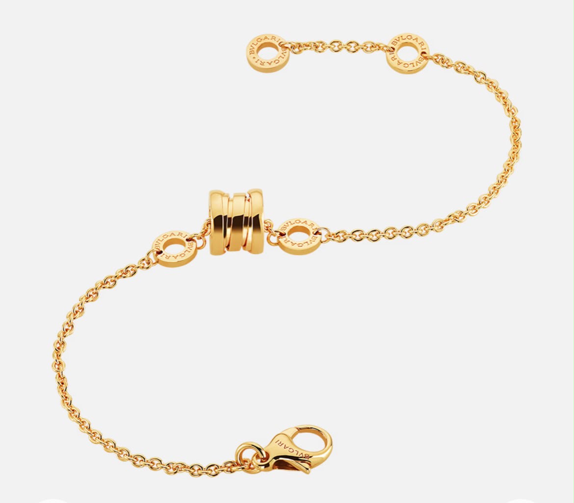 Bracciale Bulgari B zero oro giallo - immagine 2